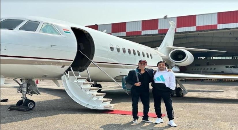 Hrithik Roshan arrives in Assam for the shooting of his upcoming movie