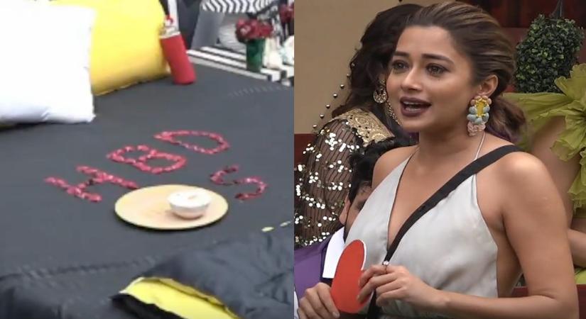 'Bigg Boss 16': Tina decorates bed with petals for Shalin's birthday