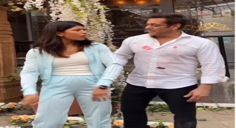 Nikhat Zareen and Salman