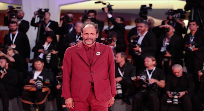 VENICE, Sept. 1, 2018 (Xinhua) -- Director Luca Guadagnino attends the premiere of the film "Suspiria" during the 75th Venice International Film Festival in Venice, Italy, Sept. 1, 2018. (Xinhua/Cheng Tingting/IANS)