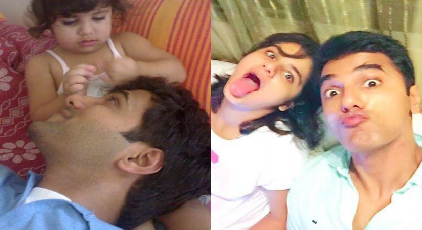 Siddhaanth Vir Surryavanshi's daughter Diza posts emotional note remembering father.(photo:instagram)