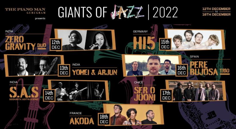 The Piano Man Hosts Giants of Jazz at The Piano Man Jazz Club – Delhi and The Piano Man – Gurgaon 