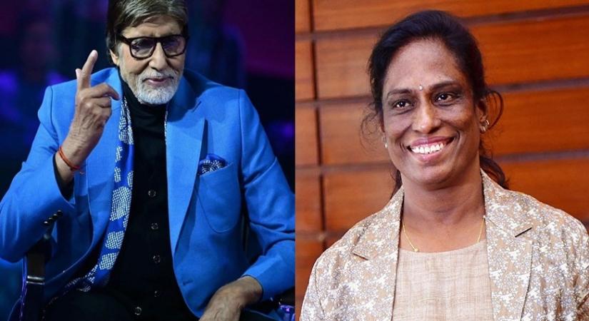 Amitabh Bachchan  PT Usha