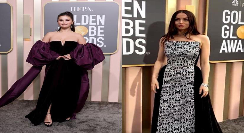 Golden Globes 2023: Stars put their fashionable foot forward at red carpet . (Photo :Instagram)
