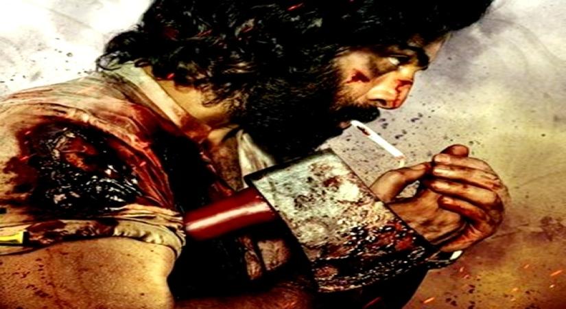 Ranbir shares his rugged, bloodied look from Sandeep Reddy's 'Animal'.