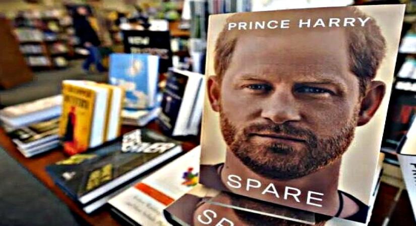 Prince Harry's 'Spare' sells record 1.43 mn copies on Day 1, sets record