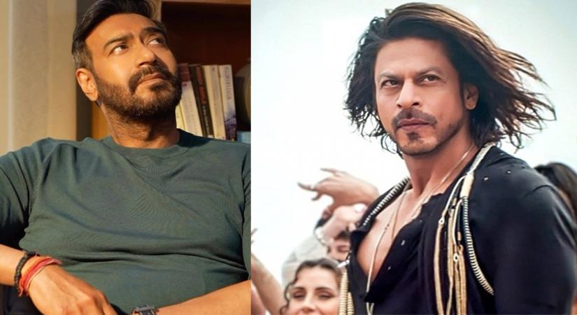 Ajay Devgn eagerly awaits release of SRK-starrer 'Pathaan'.