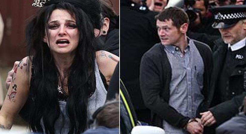 New pics from Amy Winehouse biopic shows Blake's arrest