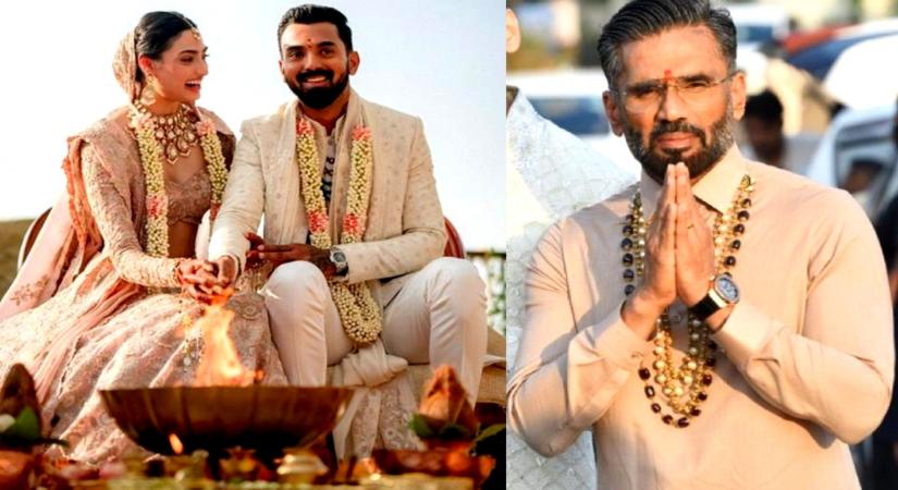 Suniel Shetty pens heartfelt note for Athiya Shetty, KL Rahul after their wedding.