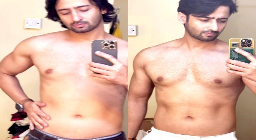Shaheer Sheikh displays his 'inspiring' physical transformation.