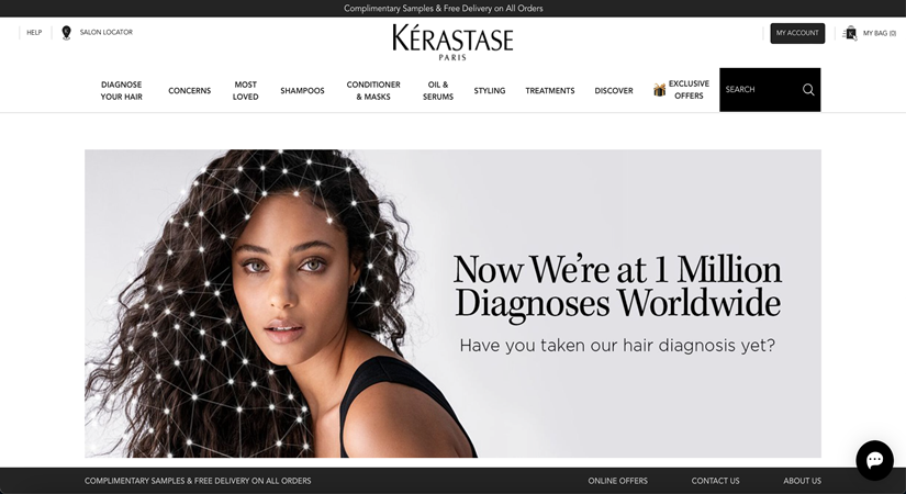 Kerastase is now live