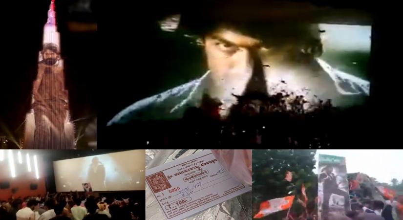 Fans celebrate KGF star's birthday with grandeur and magnificence; From lighting up Burj Khalifa to watching his old hits.