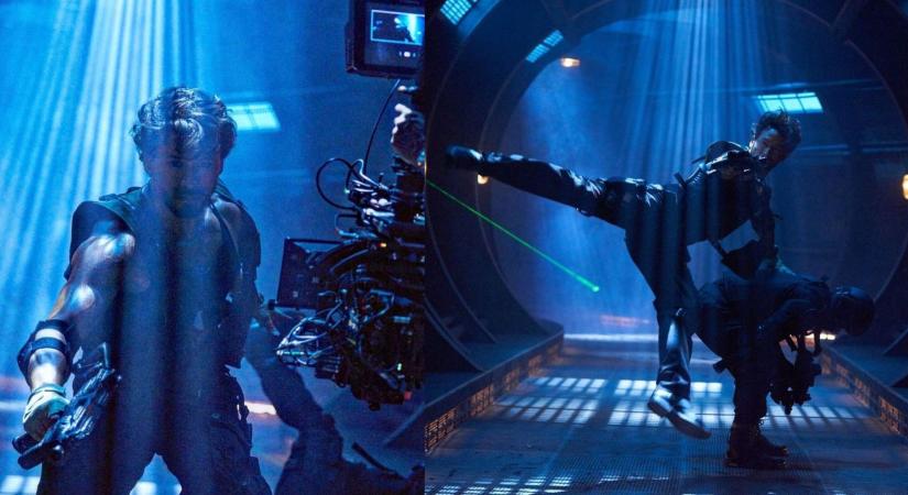 Tiger Shroff shares glimpses from 'Bade Miyan Chote Miyan'.(photo:instagram)