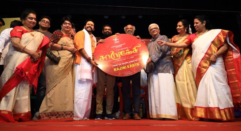 My wife changed me with love, Superstar Rajinikanth at launch of Y Gee Mahendra's 'Charukesi'