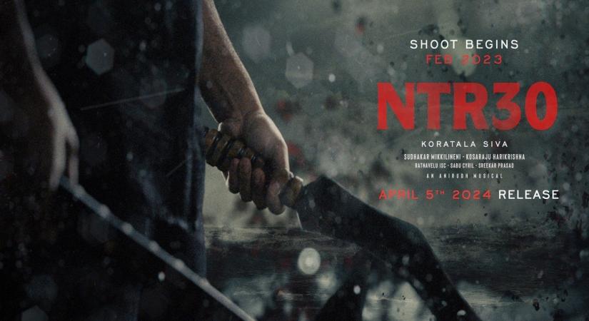 Junior NTR's 30th film, directed by Koratala Shiva, to go on floors in Feb.