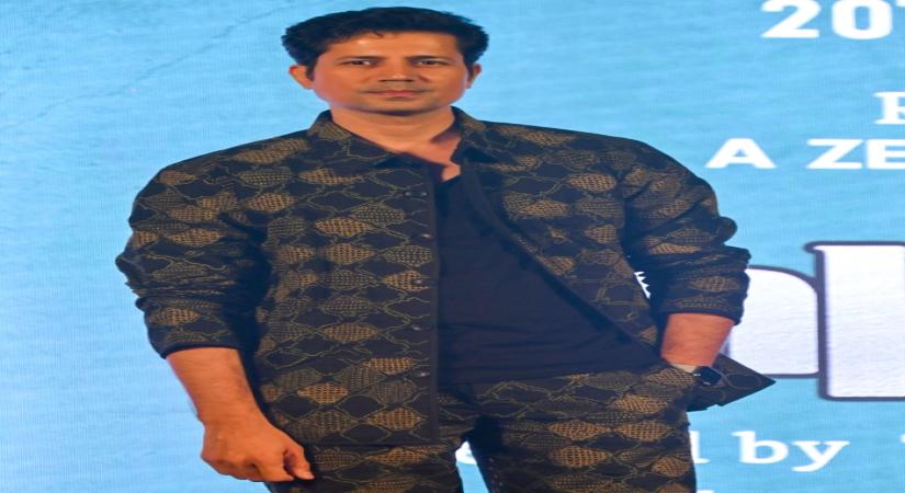 Mumbai : Indian actor Sumeet Vyas during the trailer launch of upcoming film 'Chhatriwali', in Mumbai on Saturday, January 07, 2022. (Photo:Sanjay Tiwari/IANS)