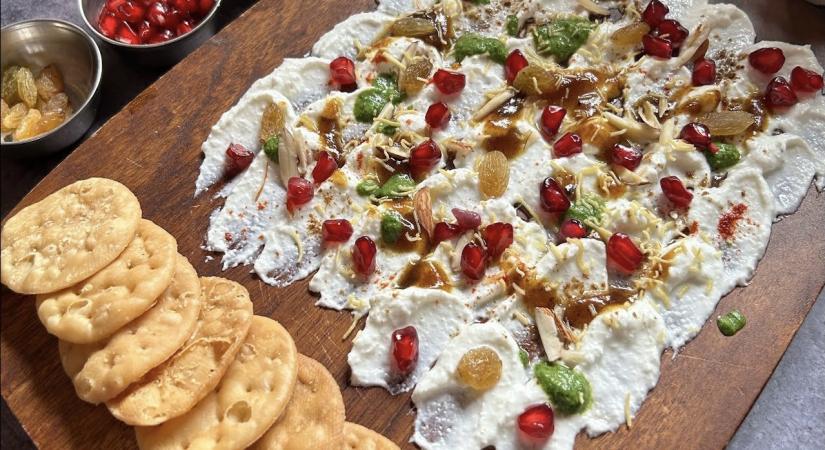 Papdi Chaat Board