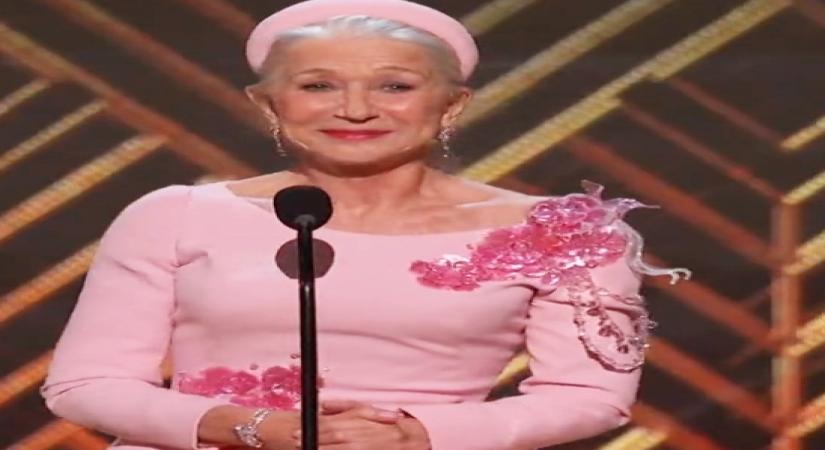 Helen Mirren .(photo:Twitter)