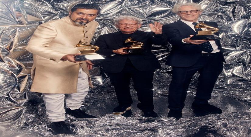 Ricky Kej wins 3rd Grammy for colab album with Police drummer Stewart Copeland.(Photo :Ricky Kej/Twitter)