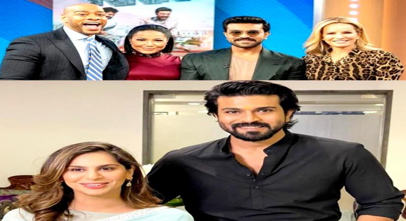 India to be their first baby's birthplace; Upasana and Ram Charan clarify on speculations.