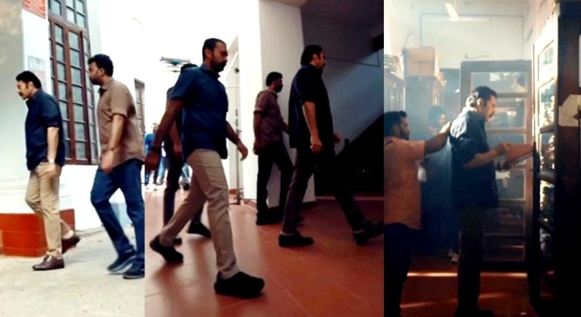 Mammootty's video on his visit to alma mater evokes huge response.