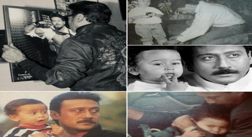 Jackie Shroff wishes Tiger on birthday with collage of throwback images .(photo:Instagram)