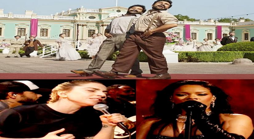 Oscars 2023: 'Naatu Naatu' once again beats Rihanna and Lady Gaga, wins Best Original Song.(photo:Twitter)