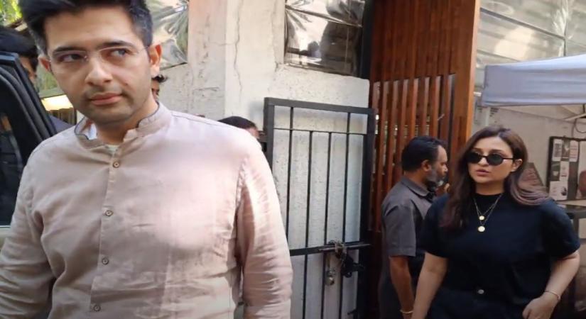 Raghav Chadha, Parineeti spotted together at dinner, then lunch