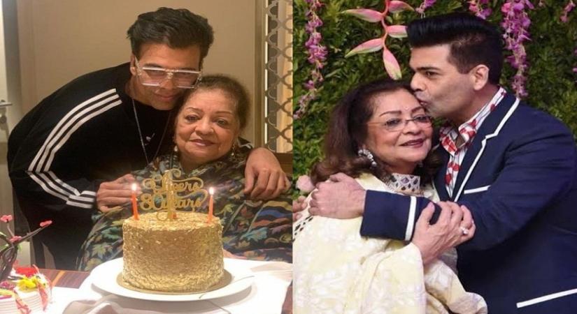 KJo pens heartwarming note for his 'brave and resilient' mother, as she turns 80.