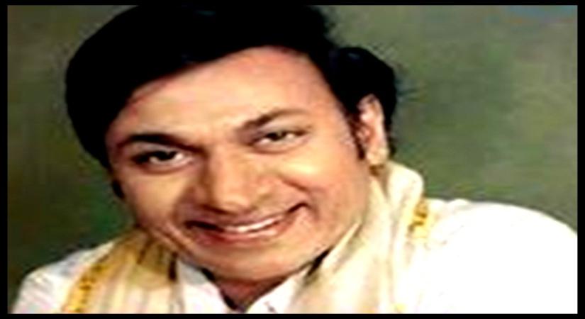 Kannada film star Dr Rajkumar.
