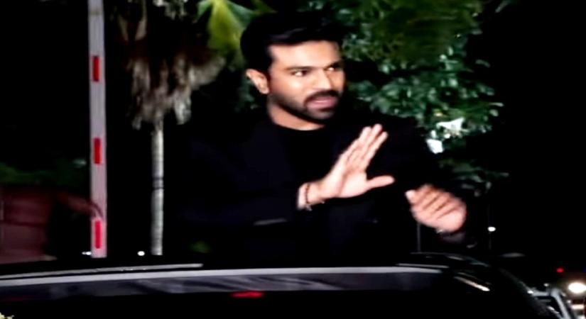 Ram Charan Visuals at Hyderabad.