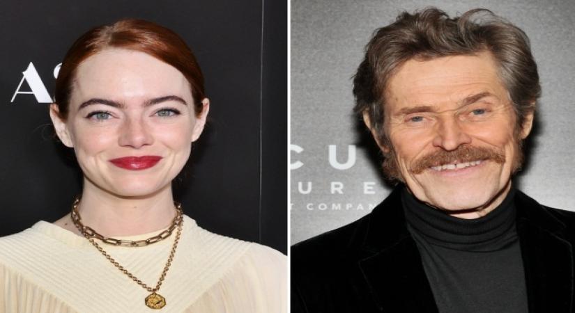 Willem Dafoe made Emma Stone slap him 20 times while filming 'And'(ent)