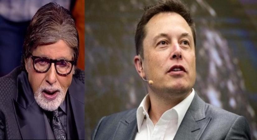 Big B says 'Tu Cheez Badi Hai Musk Musk' after getting back his Twitter blue tick.