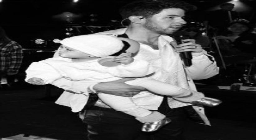 Nick Jonas shares pic of daughter Malti's 'first soundcheck' at Royal Albert Hall.(photo:Instagram)