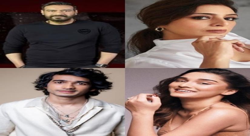 Ajay Devgn, Tabu, Saiee M Manjrekar, Shantanu Maheshwari