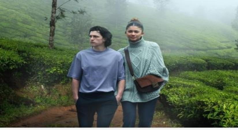 Zendaya and Tom in Kerala