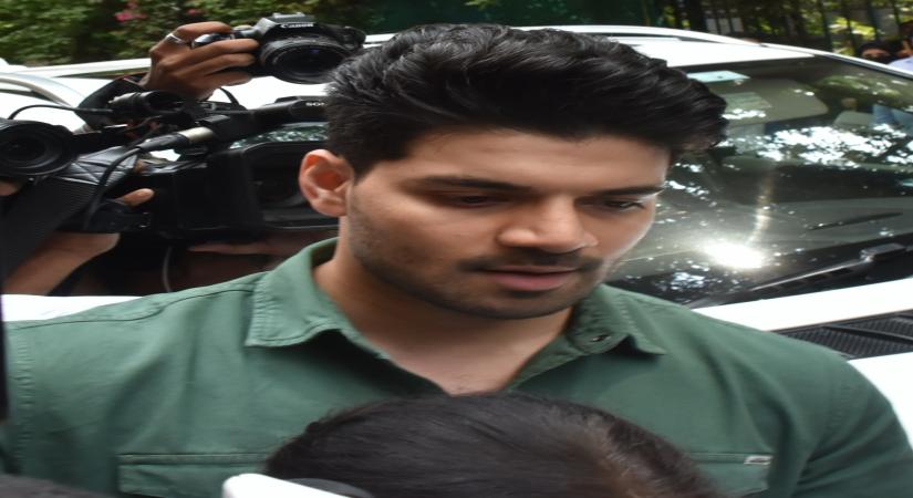 Mumbai : Bollywood actor Sooraj Pancholi arrives at a special CBI court in the actor Jiah Khan suicide case in Mumbai on Friday, April 28, 2023. (Photo:IANS)