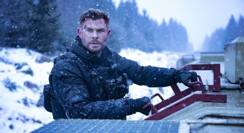 Chris Hemsworth  Extraction 2.(PHOTO:TWITTER/ @netflix )
