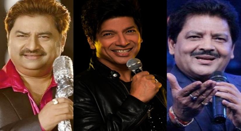 Udit Narayan, Kumar Sanu and Shaan