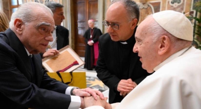 Scorsese meets Pope, announces he will make a film on Jesus(Grab)