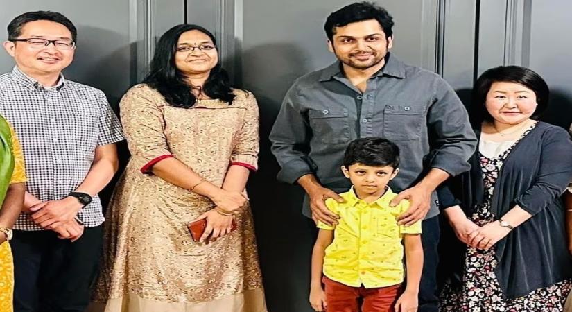 Japanese fans travel to Chennai to see 'PS-2', Karthi welcomes them home