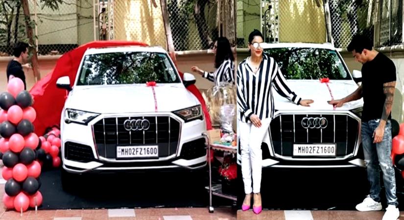 Bipasha, Karan bring home over Rs 90L luxury car, call it Devi's 'new ride'.(Photo:instagram)
