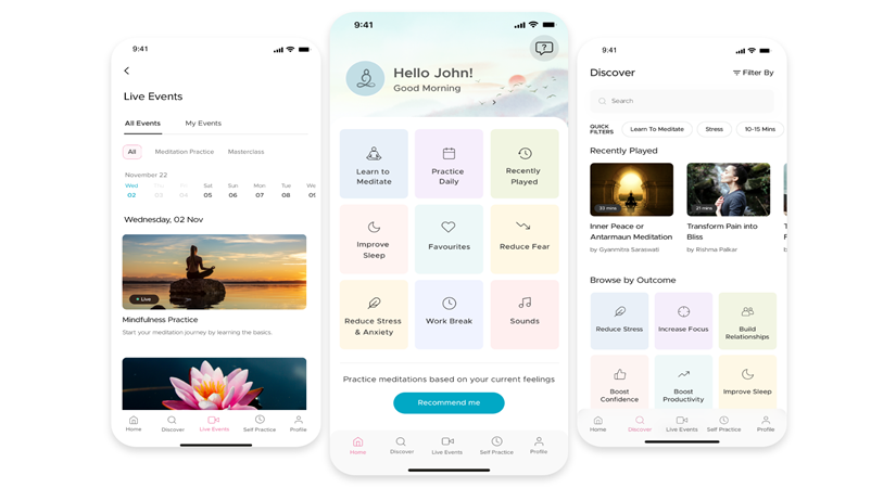 Idanim introduces over 1000 guided meditations across 40+ categories among other new features