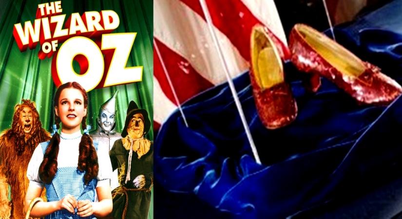 Man charged with stealing famed ruby red slippers from 'Wizard of Oz'.