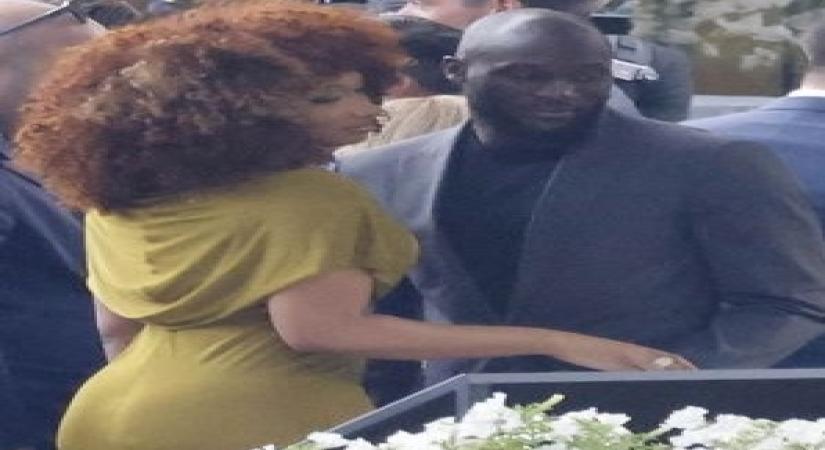 Megan Thee Stallion spotted cosying up with footballer Romelu Lukaku(GRAB)