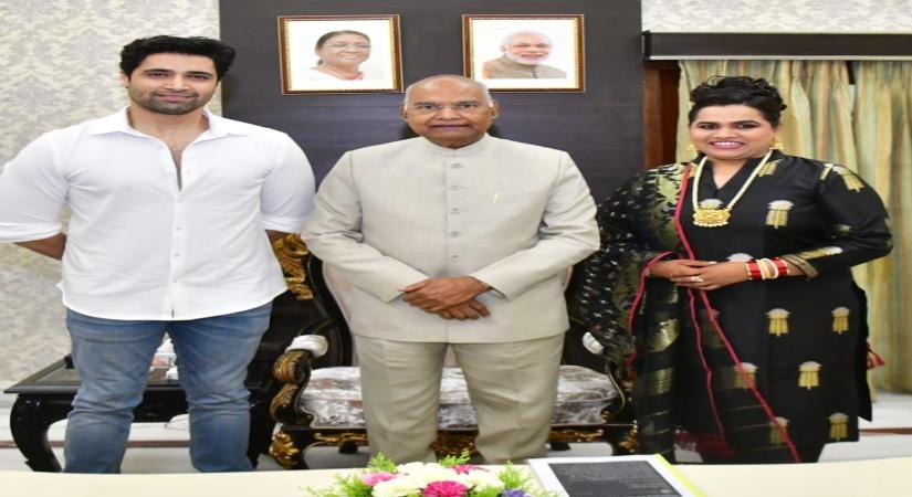 Adivi Sesh meets Kovind