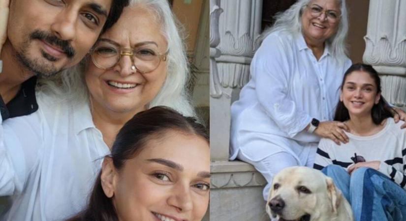 Aditi Rao Hydari, Siddharth are on Rajasthan vacay with Bina Kak