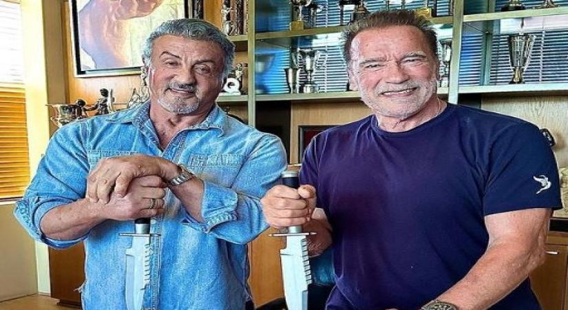 Sly Stallone says Arnold was 'superior, he just had all the answers'
