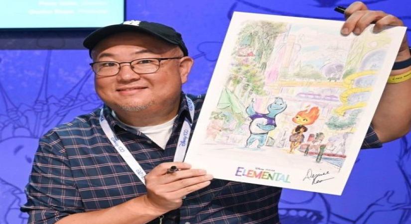 'Elemental' director Peter Sohn says film has 'something for everyone'. (Photo:Disney Promos/Twitter)