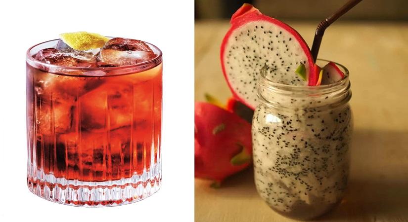 (L-R) Viva La Vida and Dragon Fruit Smash